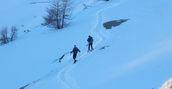 Schneeschuhe Aostatatal