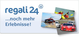 Noch mehr Erlebnisse unter www.regali24.it
