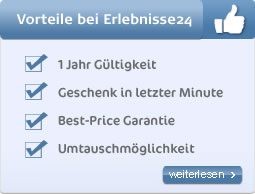 Vorteile der Erlebnisgutscheine von Erlebnisse 24
