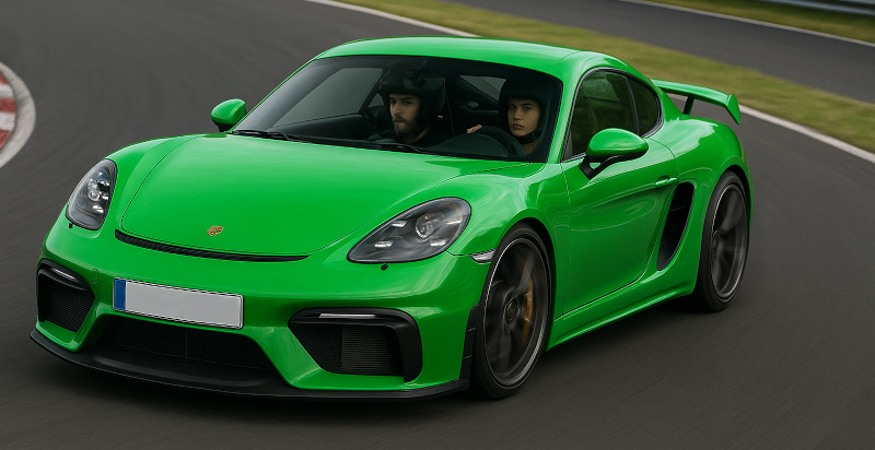 Einzigartiges Gran Turismo Monza Erlebnis im Porsche 718 Cayman GT4