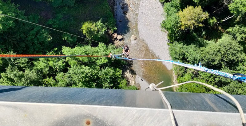 Gutschein fuer ein Bungee Jumping Erlebnis in Lingenau