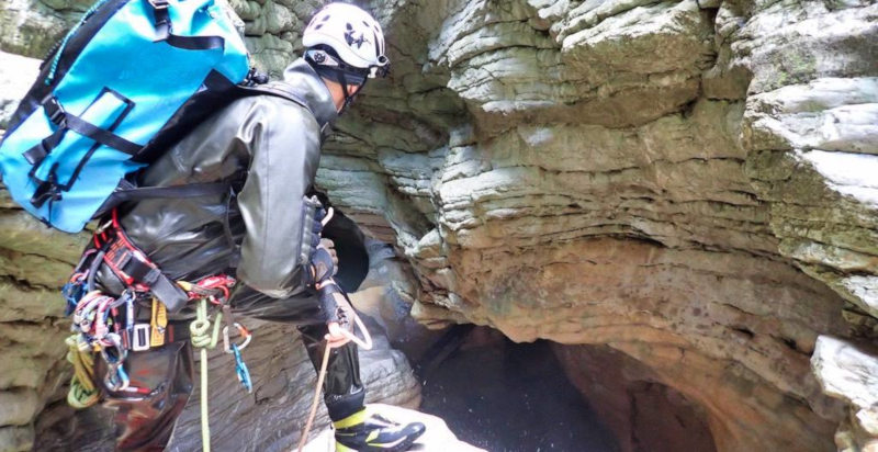 Canyoning-Ausflug in Tremosine am Gardasee