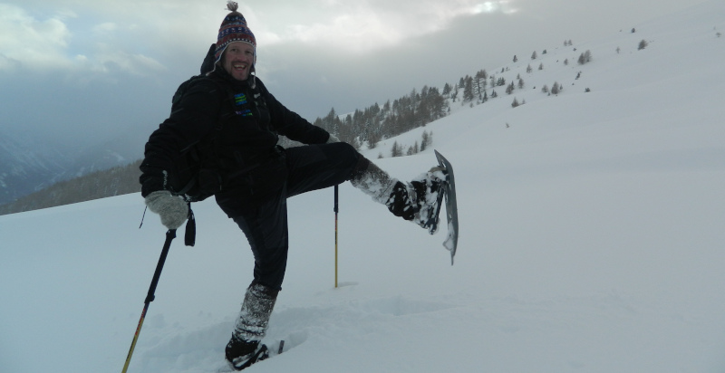 Winterabenteuer: Geführte Schneeschuhwanderung im Ossolatal