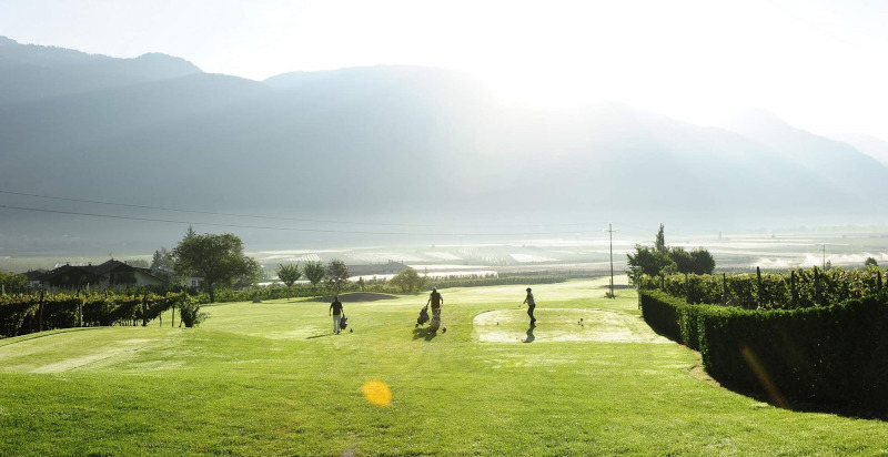 Golf lernen in Lana in Südtirol
