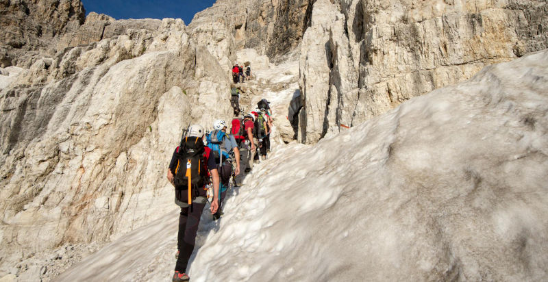 Der Adlerweg, Wanderung auf dem Monte Paganella
