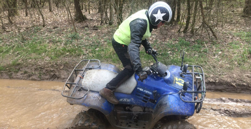 Quad-Tour durch die Natur der Lombardei, Provinz Varese