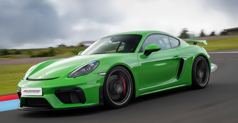 Beifahrer Monza GT: unvergessliche Momente im Porsche 718 Cayman