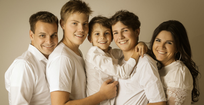 Originelles Geschenk: Professionelles Familien-Fotoshooting in Bozen