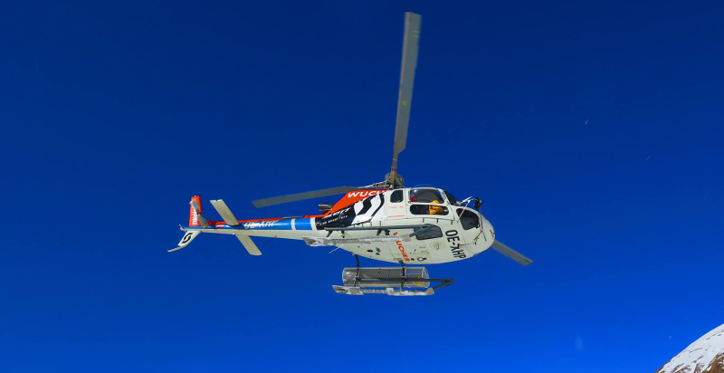 Hubschrauber Rundflug Alpen Erlebnis