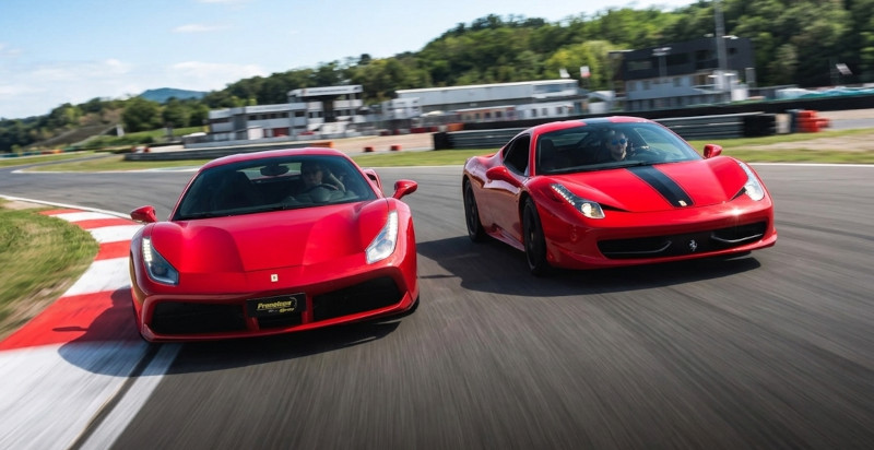 Junior Experience Ferrari auf der Pista Castelletto di Branduzzo