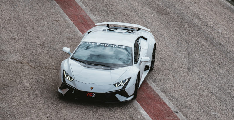 Mit dem Lamborghini Huracán Tecnica auf der Rennstrecke in Limatola (Benevento) fahren
