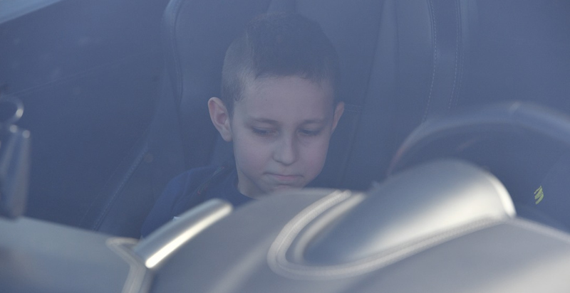Lamborghini Erlebnis für Kinder mit hoher Geschwindigkeit