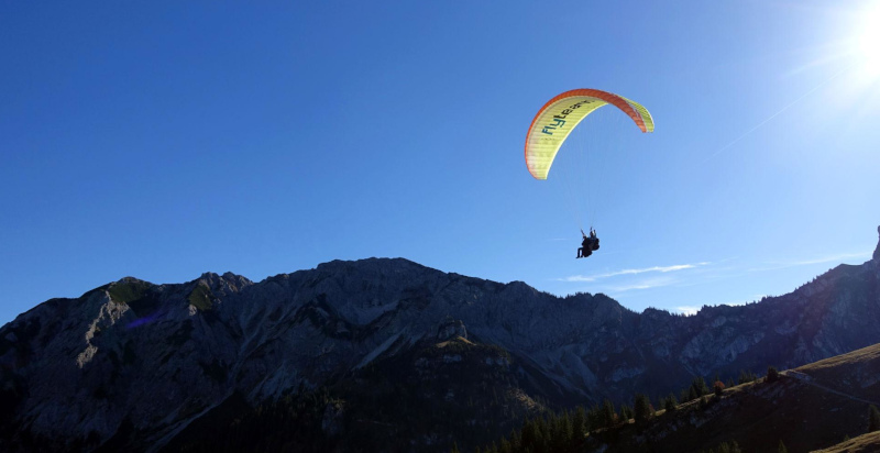 Paragleiten Hahnenkamm