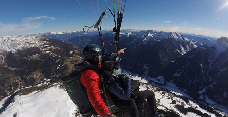 Einzigartiges Tandemflug-Erlebnis auf der Schwemmalm