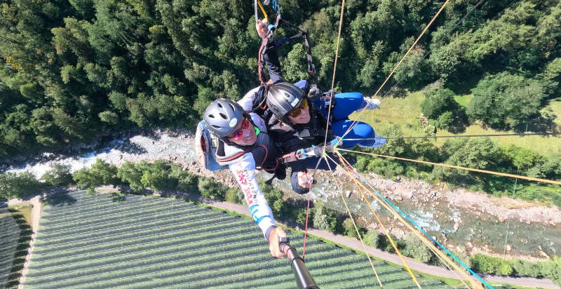 Gleitschirm Tandemflug Passeiertal