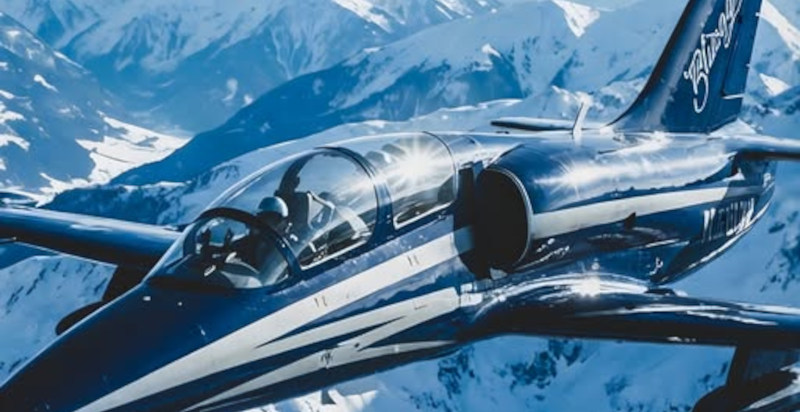 Atemberaubender Überflug am Mont Blanc im L-39 Albatros Jet