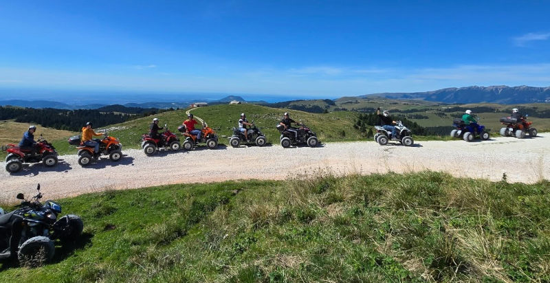 Abenteuerliche Quad-Fahrt in der unberührten Natur der Lessinia