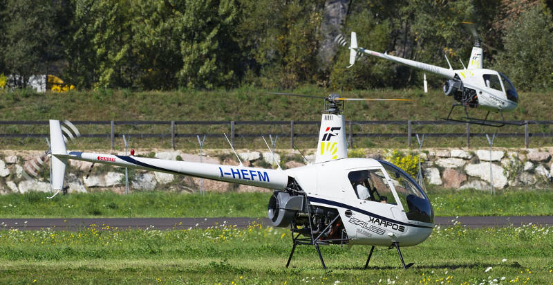 hubschrauber selber fliegen trient