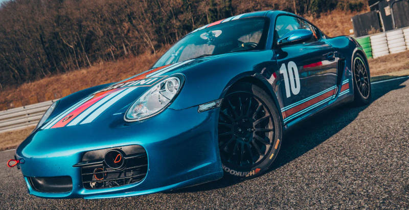 Selber eine Porsche auf der Pista Busca im Piemont fahren