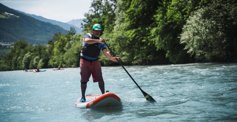 Stand Up Paddling Erlebnis in Südtirol