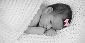 Künstlerisches Baby Portrait beim Fotoshooting in Eisenstadt