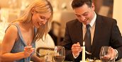 Romantisches Abendessen im Restaurant Zedern Klang in Hopfgarten