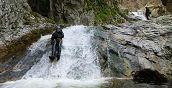 Canyoning in alpiner Landschaft Niederösterreichs