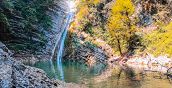 Abenteuer pur beim Canyoning in den Schluchten des Flusses Vione