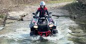 Geführte Quad-Tour ab Costermano sul Garda mit Panoramablick.