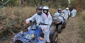 Abenteuerliche Quad-Erfahrung in den Wäldern von Varese, Lombardei