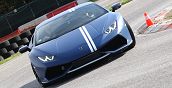 Runden im Lamborghini Huracán auf der Strecke des Autodromo Tazio Nuvolari