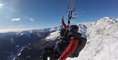 Unvergesslicher Gleitschirmflug über das Ultental