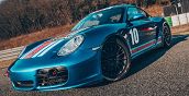 Porsche fahren auf der Rennstrecke Tazio Nuvolari in Cervesina