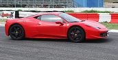 Ferrari 458 Italia Fahrtraining auf der Rennstrecke in Moncalieri