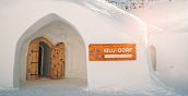 igloo-dorf in der kühtei in österreich bei innsbruck