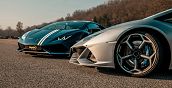 Junior Experience Lamborghini in Castelletto di Branduzzo auf der Rennstrecke mit Profi-Fahrer