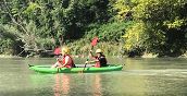 Abenteuer im Kajak auf dem Adige Fluss, Weinberge und Schluchten