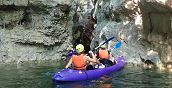 Spannendes Kayak-Abenteuer im Canyon des Rio Novella
