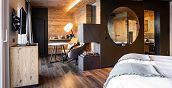 Design Suite im Hotel Lac Salin mit exklusivem alpinen Relax Ambiente