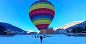 Teilnehmer vor der Ballonfahrt in Aosta	