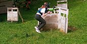 Junge Teilnehmer beim Junior Paintball im Val di Sole