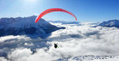 Paragleiten Hahnenkamm Kitzbuehel