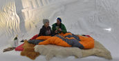Iglu Übernachtung 