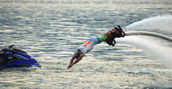 Flyboarding-Erlebnis in Tignale, Gardasee