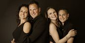 Familien-Fotoshooting in Bozen im Studio