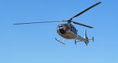 Hubschrauberflug in der Nähe von Mailand