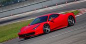 Probefahrt mit dem Ferrari 458 Italia auf der Rennstrecke „Azzurra“ in Jesolo
