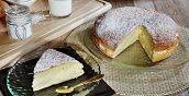 Typischer Cannes-Kuchen während einer gastronomischen Tour probiert