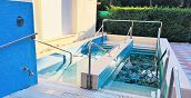 Kneipp-Becken Hotel Terme Internazionale in Abano Terme