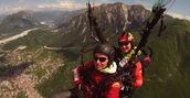 Flug Paragleinen Slovenien